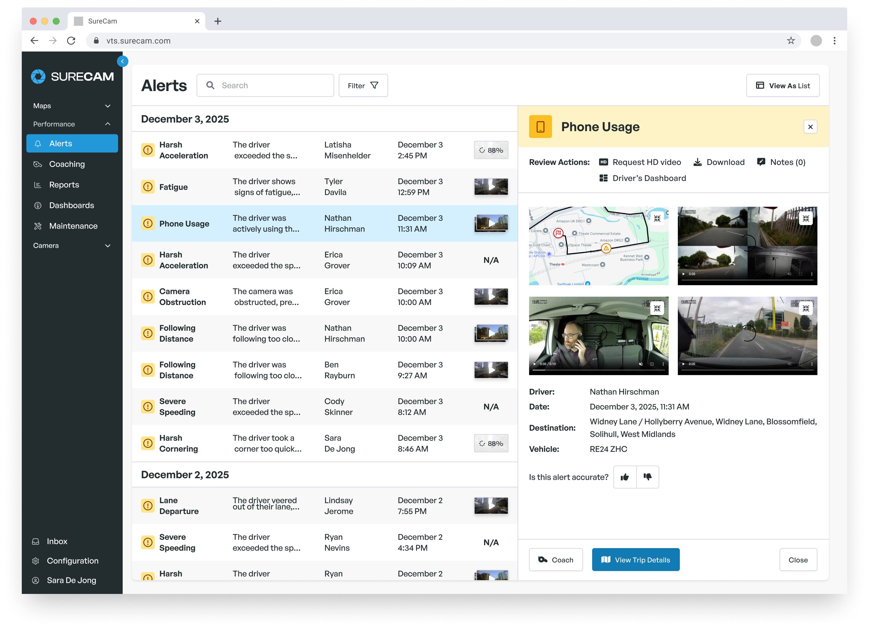 Alert » Multicam Selected