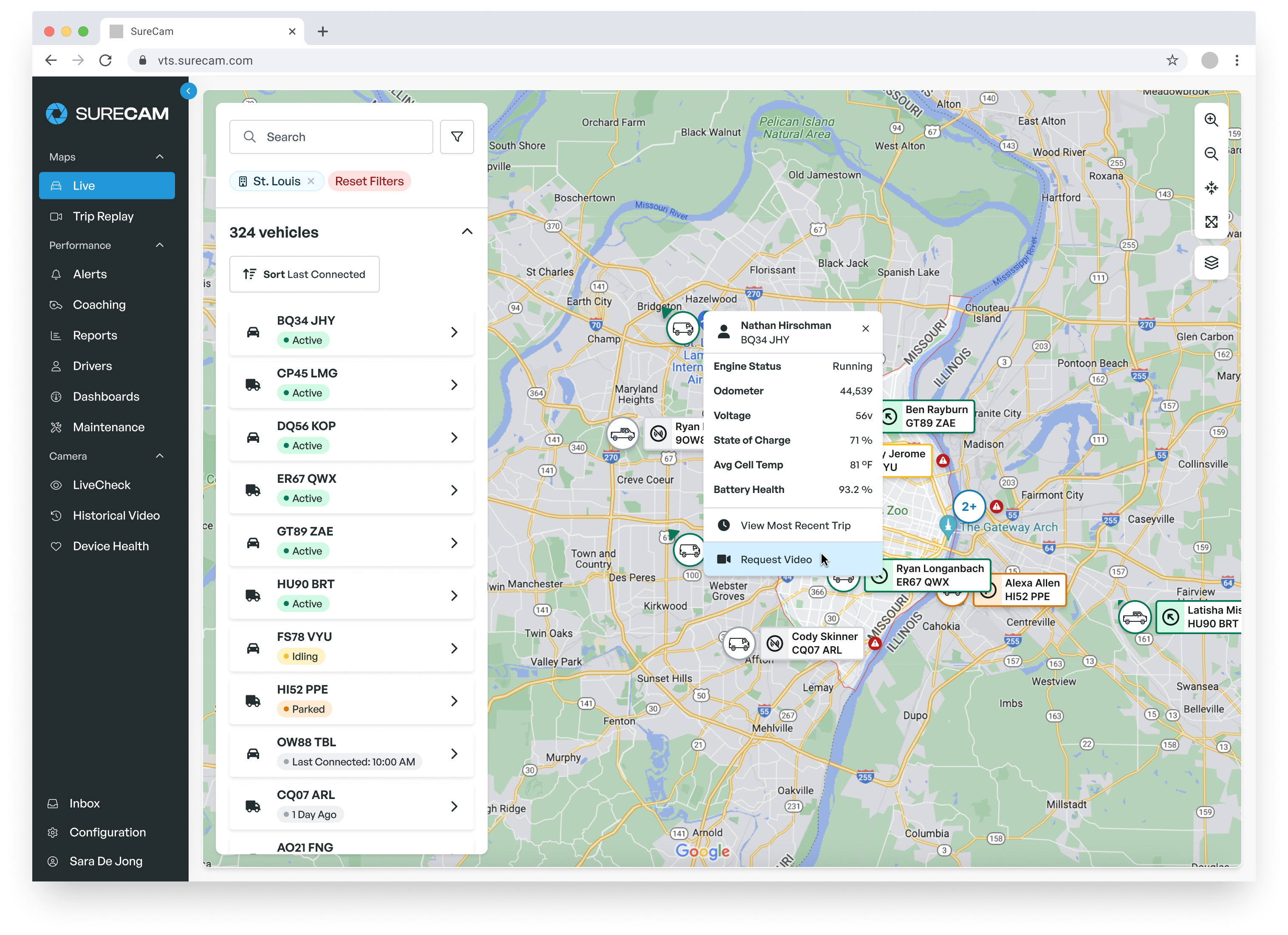 Live » Right Click » -v Desktop