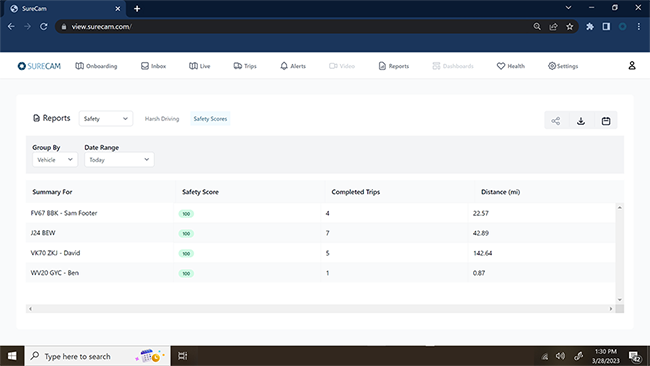 SurCam View Safety Score Report-small