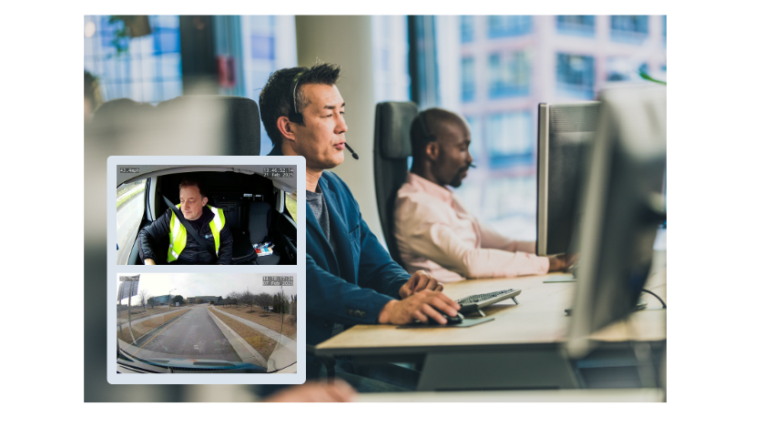 surecam risk management with telematics dash cam